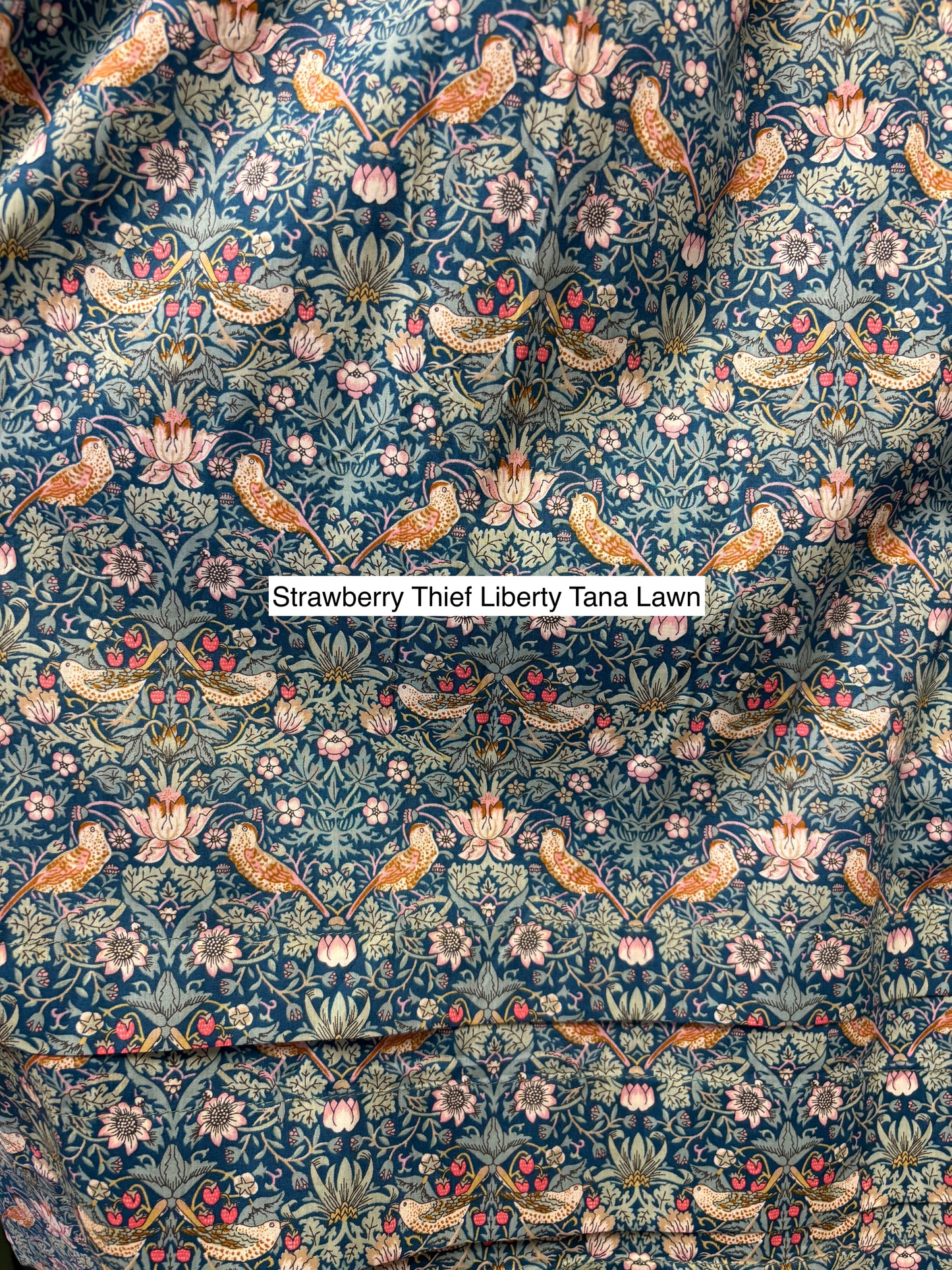 Hannah Low Cut Back Dress - Cotton Prints