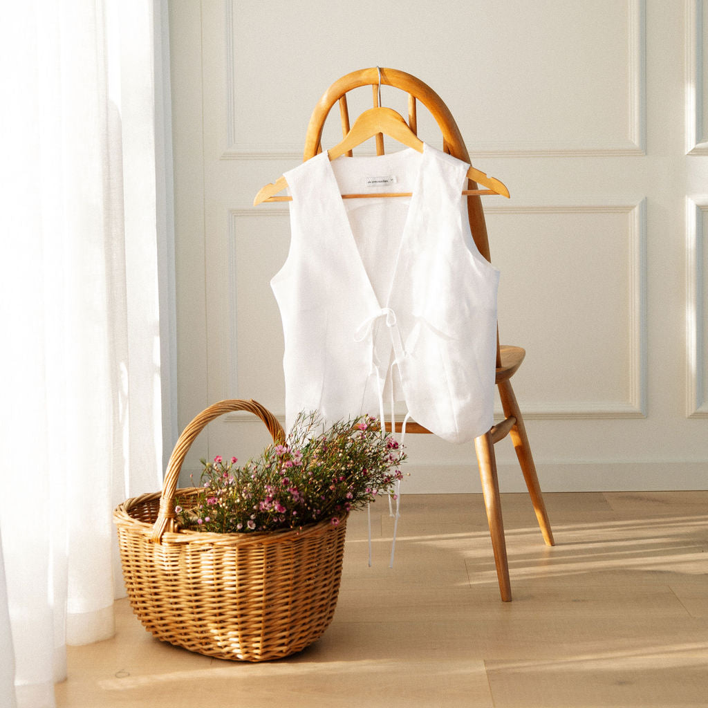 Ivy Tie Front Waistcoat