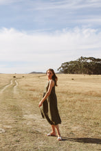Load image into Gallery viewer, Senna Sleeveless dress - with side seam zips for breastfeeding
