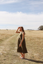 Load image into Gallery viewer, Senna Sleeveless dress - with side seam zips for breastfeeding
