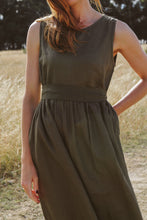 Load image into Gallery viewer, Senna Sleeveless dress - with side seam zips for breastfeeding
