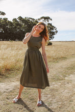 Load image into Gallery viewer, Senna Sleeveless dress - with side seam zips for breastfeeding
