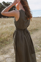 Load image into Gallery viewer, Senna Sleeveless dress - with side seam zips for breastfeeding
