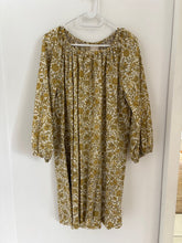 Load image into Gallery viewer, Audrey Mini Dress - Mustard Floral - Large

