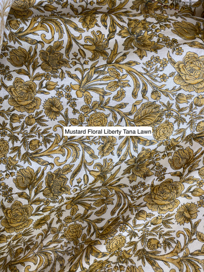 Hannah Low Cut Back Dress - Cotton Prints