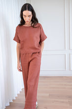 Load image into Gallery viewer, Frida Frill Hem Linen Pants

