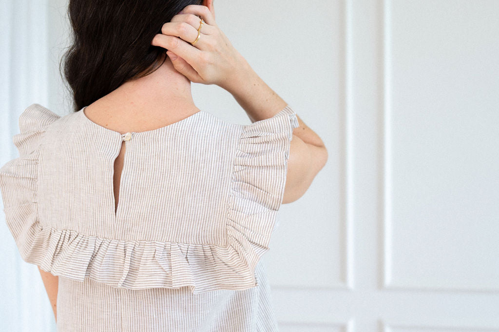 Sabine Ruffle Detail Dress