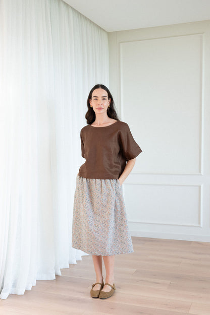 Ingrid Kimono Sleeve Blouse