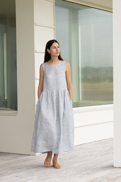 Adelaide Sleeveless Maxi Dress