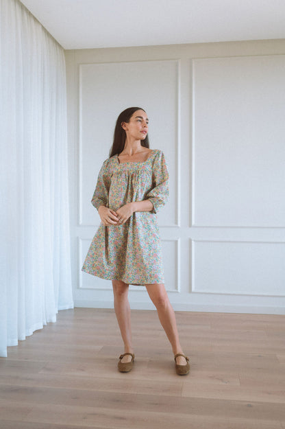 Josie Mini Dress - Cotton Prints