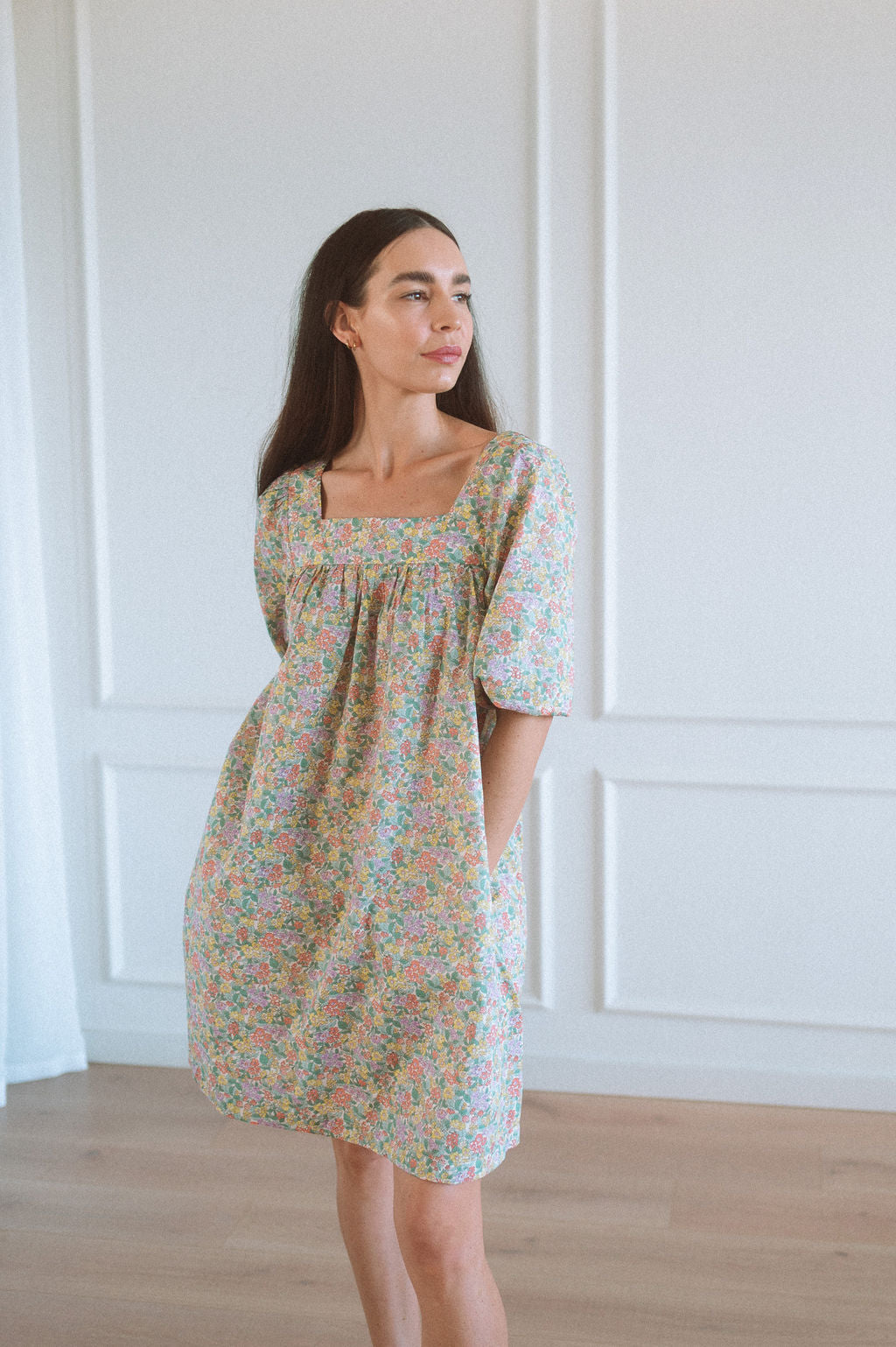 Josie Mini Dress - Cotton Prints