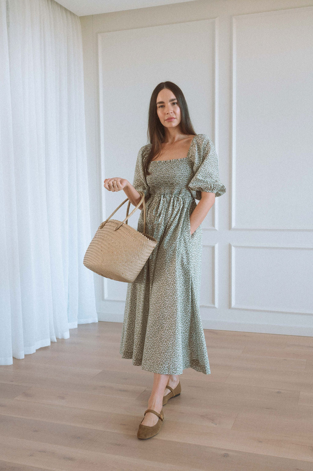 Mila Smocked Bodice Dress