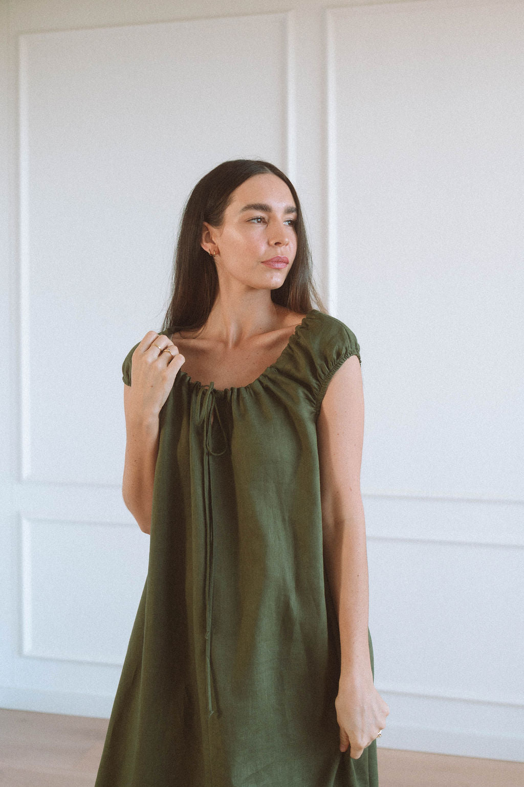Olive Linen
