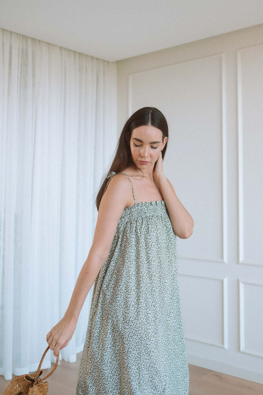 Tannah Shoulder Tie Dress