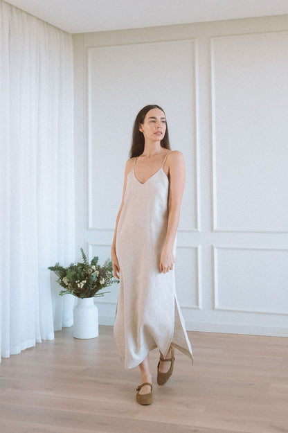 Lanner Slip Dress - MAXI length