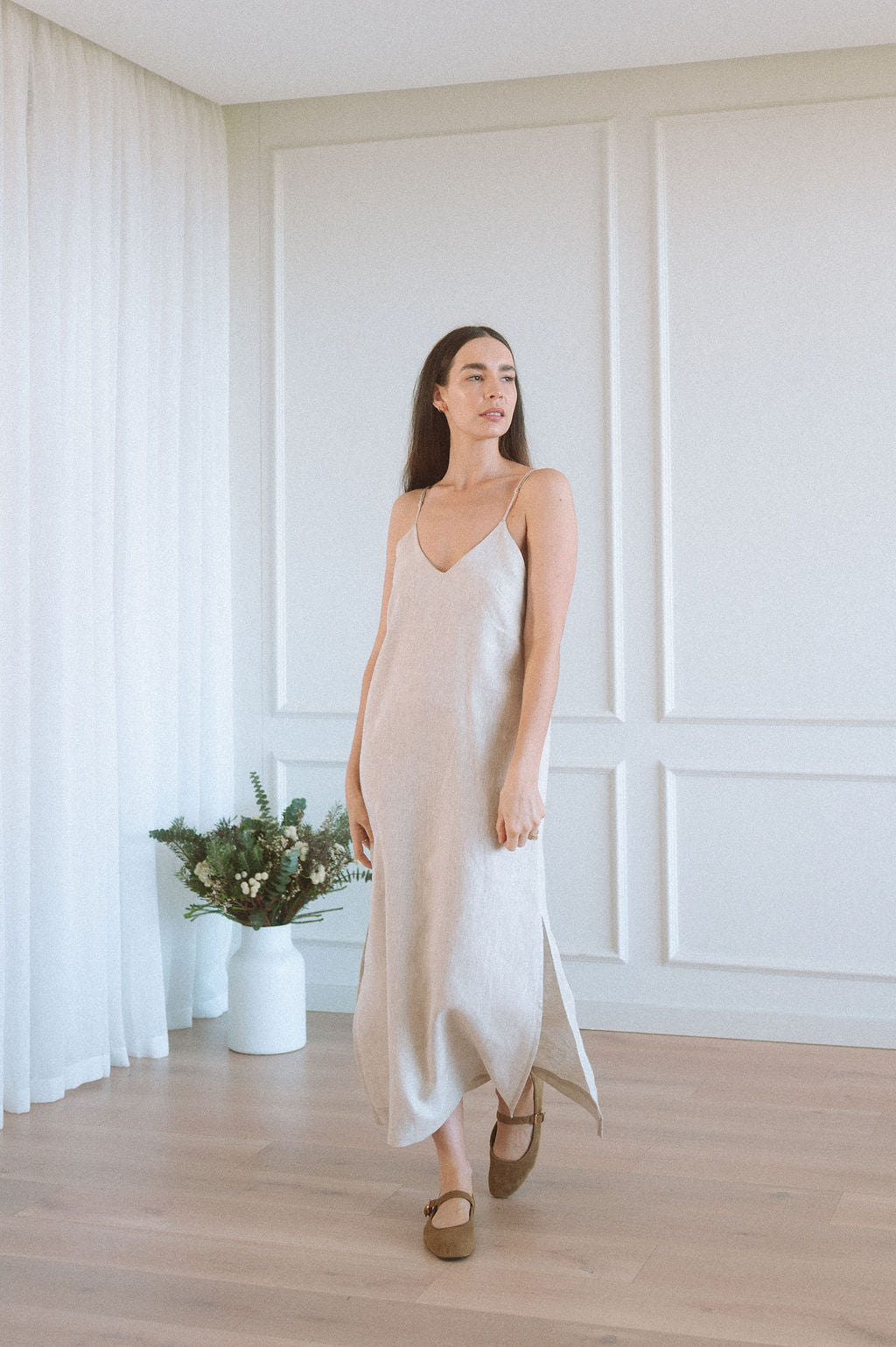 Lanner Slip Dress - MAXI length