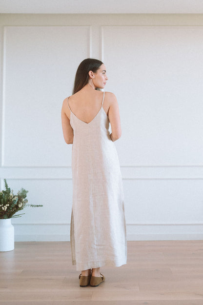 Lanner Slip Dress - MAXI length