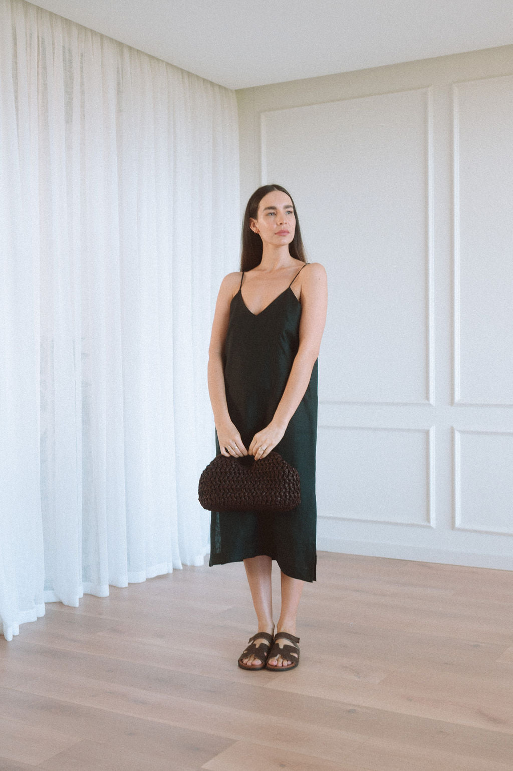 Lanner Slip Dress - MIDI length