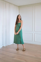 Load image into Gallery viewer, Anna Dress - Jade Linen - Small
