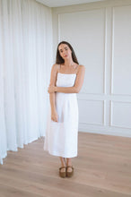 Load image into Gallery viewer, Anna Dress - White Linen - Small
