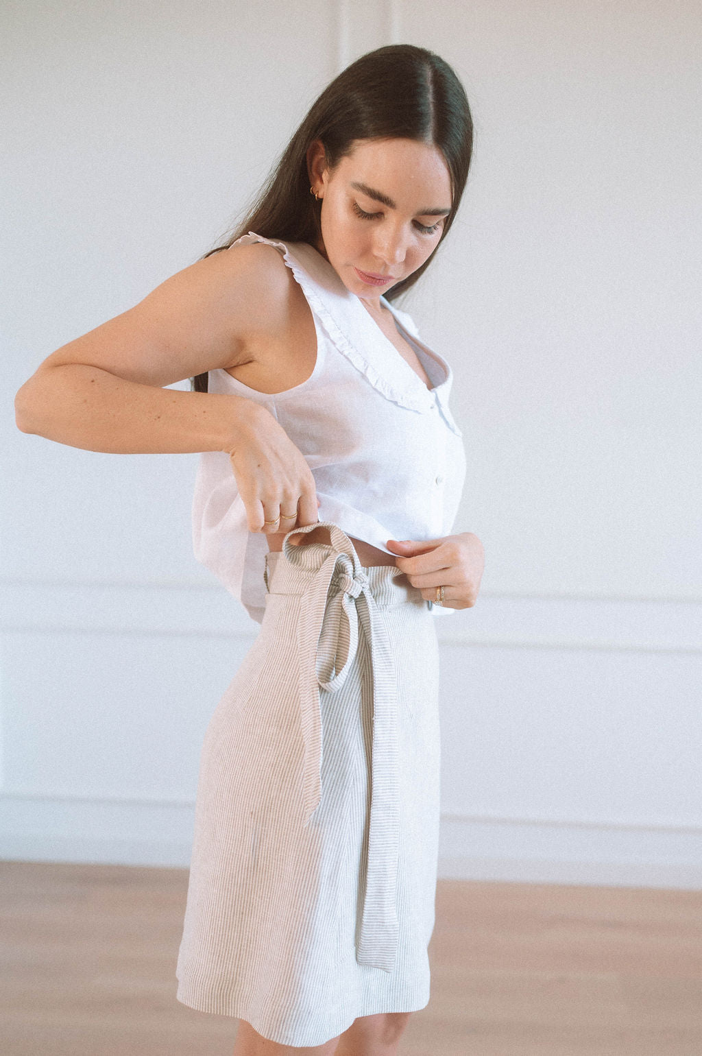 June Mini Wrap Skirt