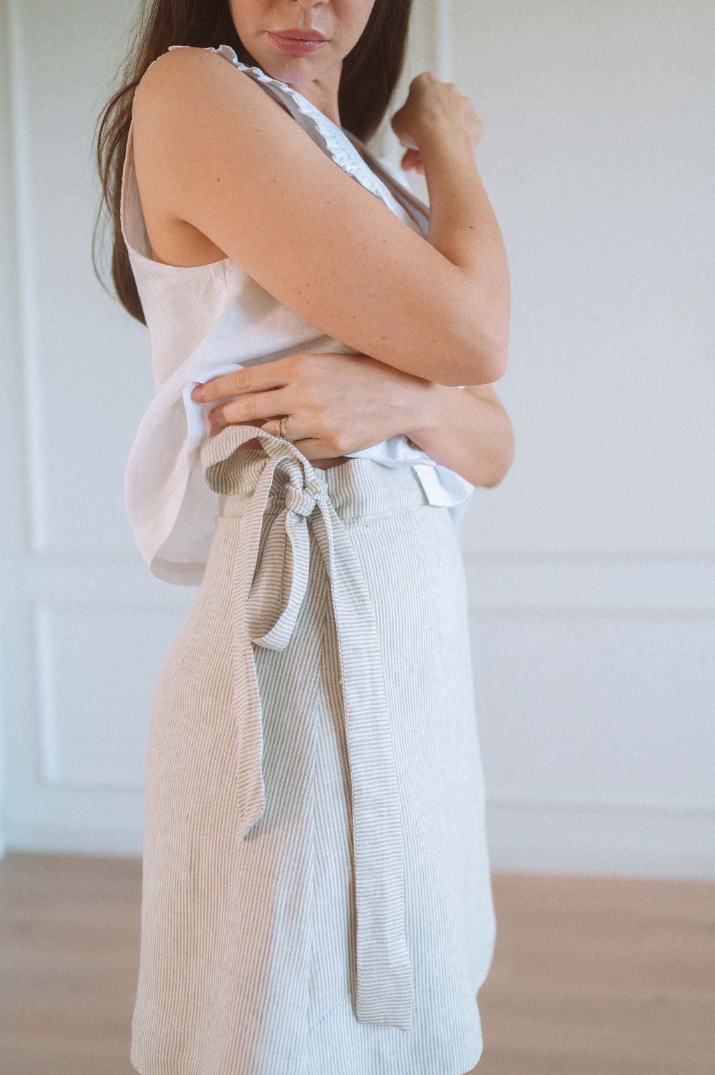 June Mini Wrap Skirt