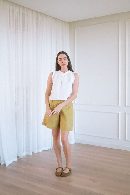 Elo Tailored Bermuda Shorts - Pistachio Size M