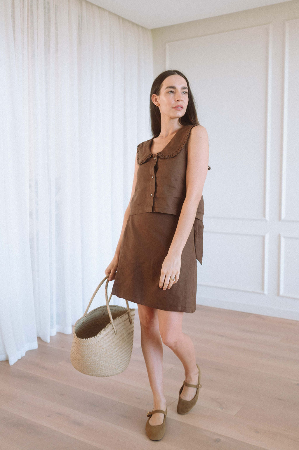June Mini Wrap Skirt