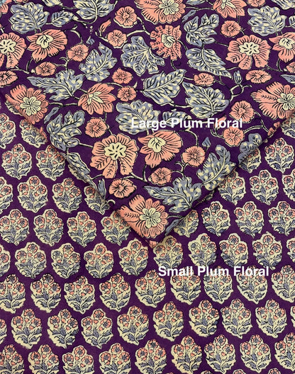 Elasticated Strap Blouse - Indian Block Print Cotton