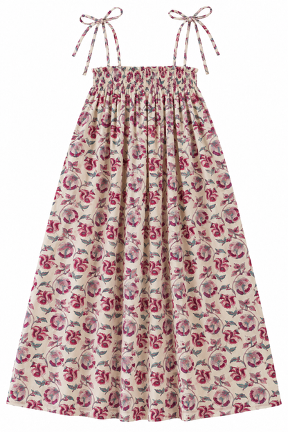 Tannah Dress - Indian Block Print Cotton