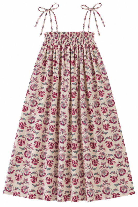 Tannah Dress - Indian Block Print Cotton