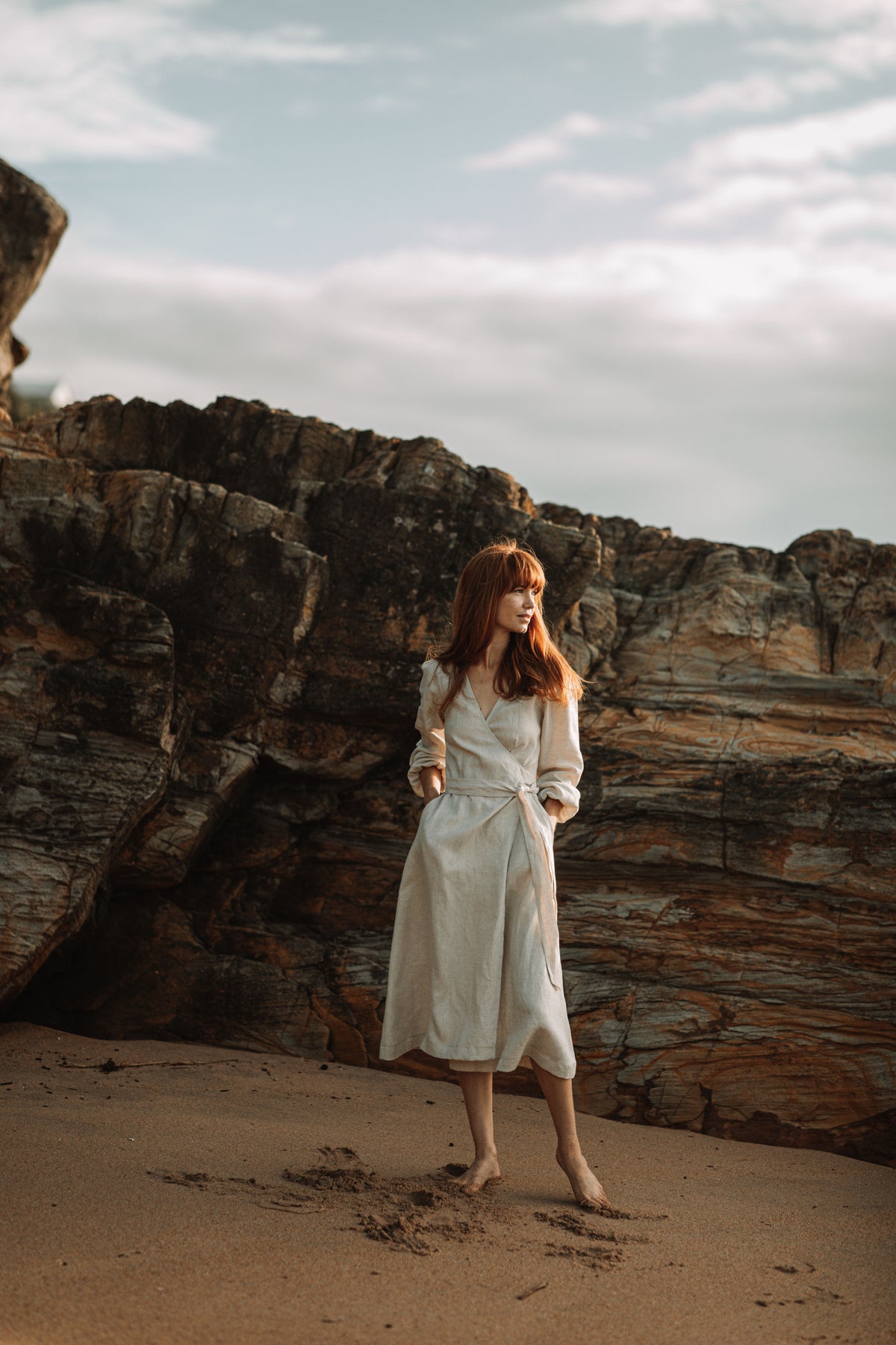 Flora Wrap Dress - MIDI length
