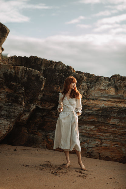 Flora Wrap Dress - MIDI length
