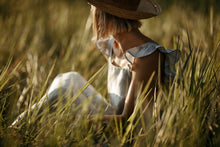 Load image into Gallery viewer, Olive Shoulder Frill Dress
