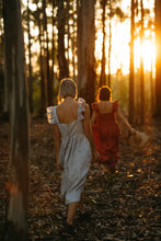 Load image into Gallery viewer, Olive Shoulder Frill Dress
