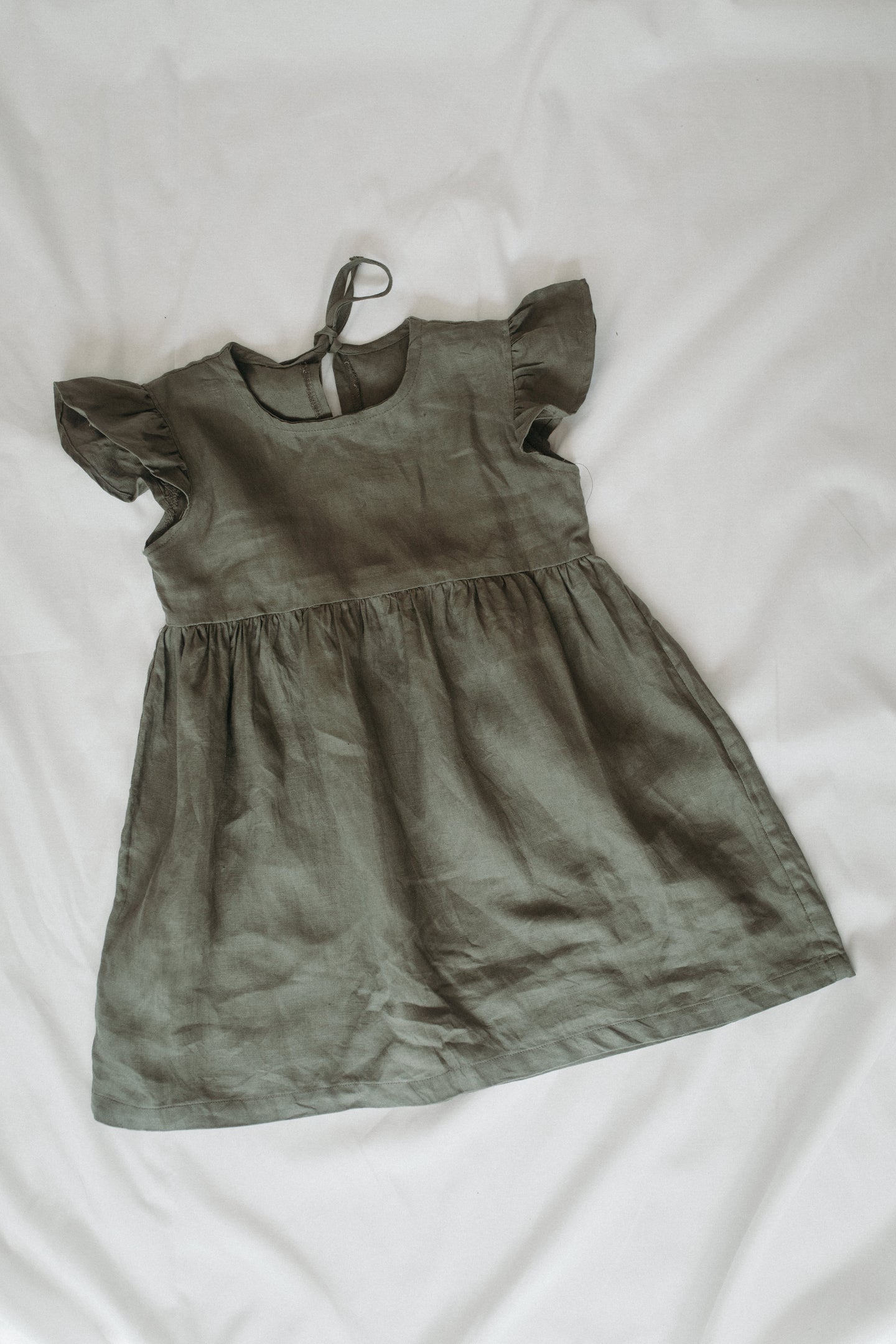 Nessa Ruffle Sleeve dress