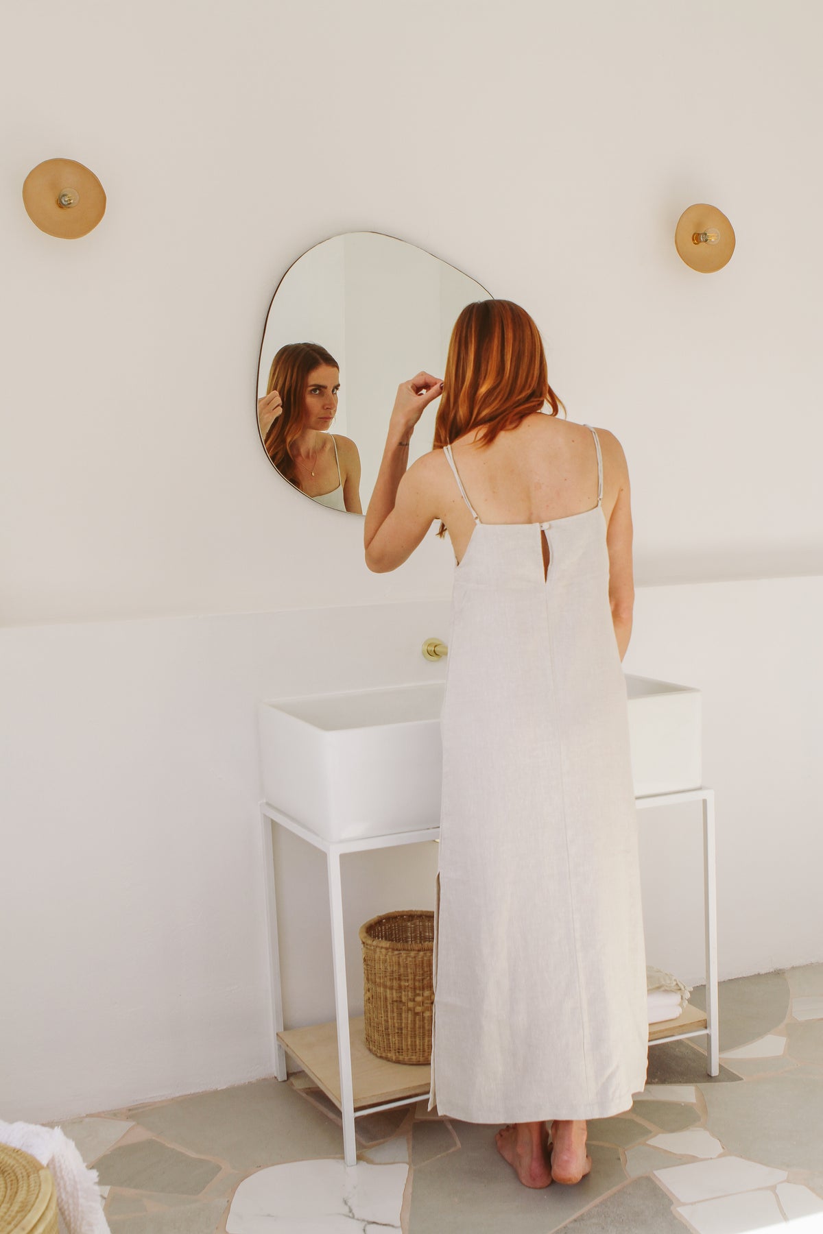 Saffron Slip Dress - MAXI length