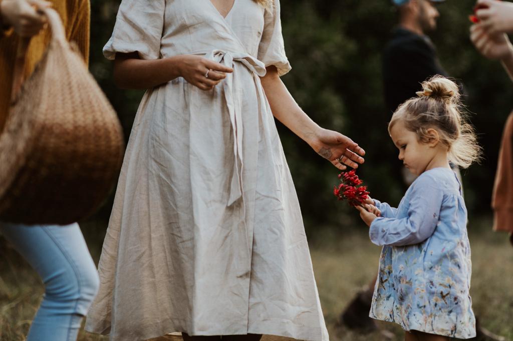 Sage Wrap Dress