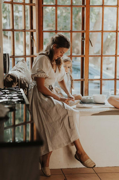Sage Wrap Dress